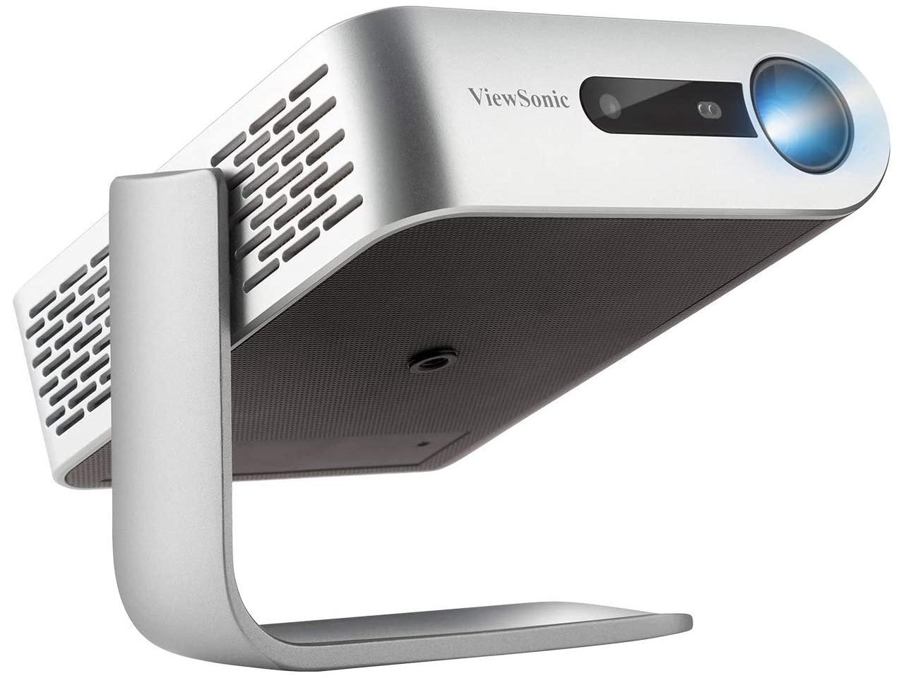 ViewSonic M1 Portable Projector with Dual Harman Kardon Speakers, HDMI, USB C and Built-in Battery