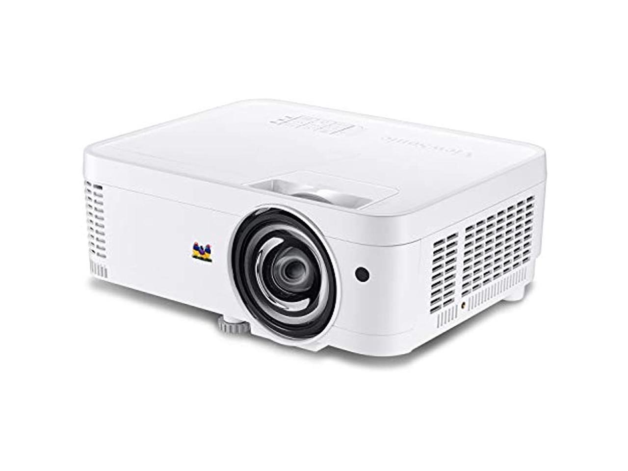 ViewSonic PS501W 3400 Lumens WXGA HDMI Short Throw Projector for Home and Office