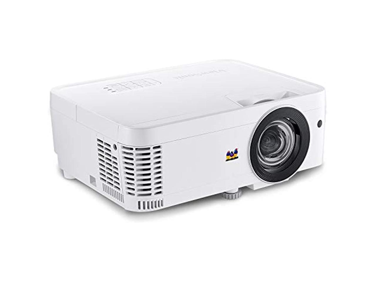 ViewSonic PS501W 3400 Lumens WXGA HDMI Short Throw Projector for Home and Office