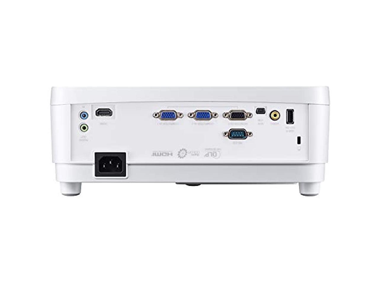 ViewSonic PS501W 3400 Lumens WXGA HDMI Short Throw Projector for Home and Office