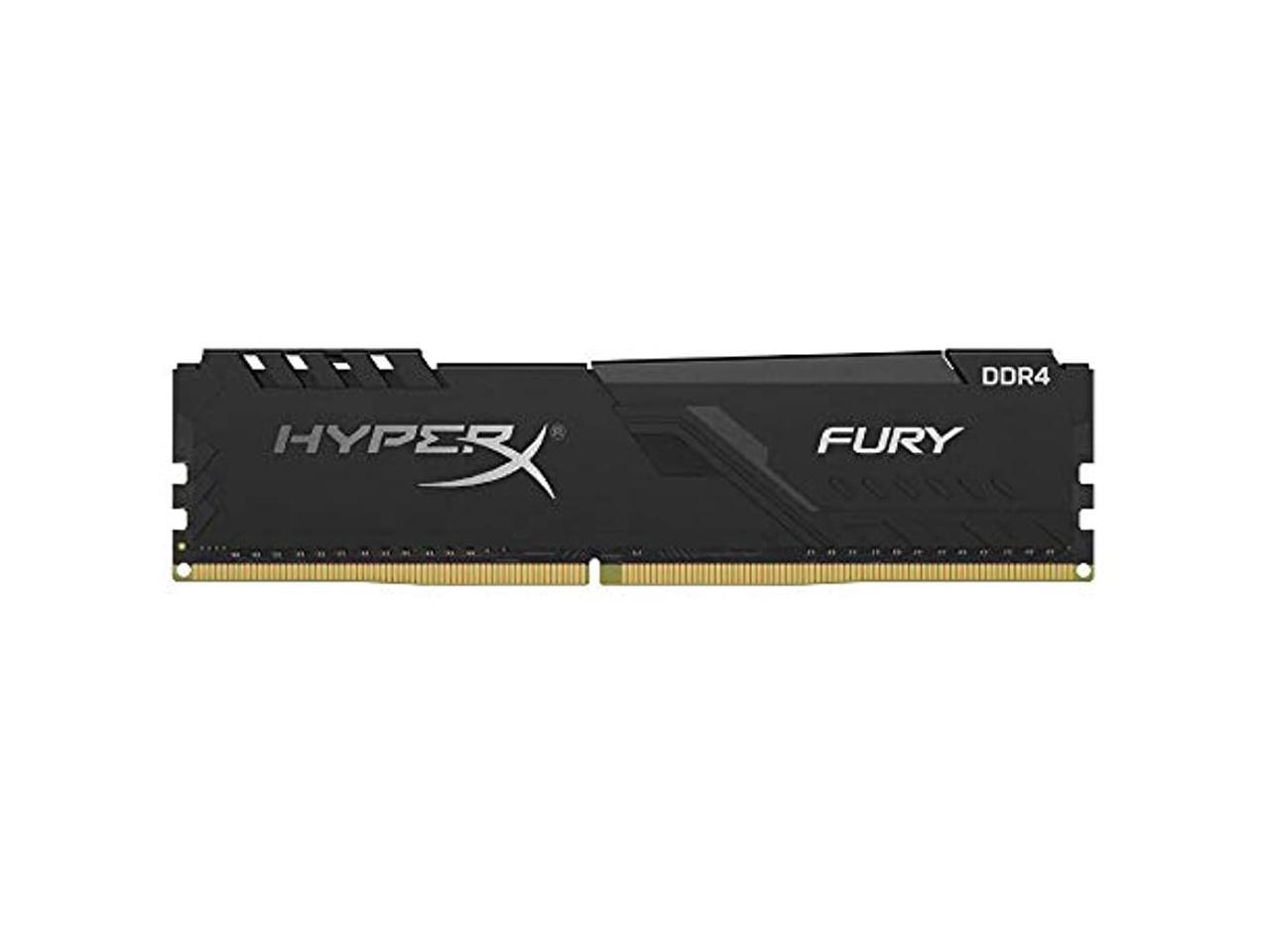 HyperX FURY 8GB (2 x 4GB) 288-Pin DDR4 SDRAM DDR4 2666 (PC4 21300) Desktop Memory Model HX426C16FB3K2/8