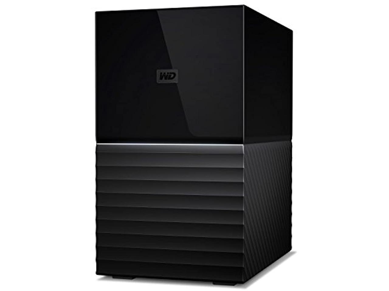 WD 24TB My Book Duo Desktop RAID External Hard Drive AES Encryption - USB 3.1 (WDBFBE0240JBK-NESN)