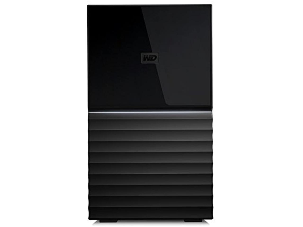 WD 24TB My Book Duo Desktop RAID External Hard Drive AES Encryption - USB 3.1 (WDBFBE0240JBK-NESN)