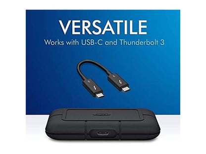 LaCie Rugged SSD Pro 1TB Thunderbolt 3 Professional NVMe SSD