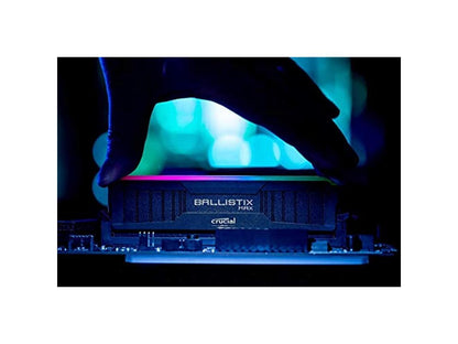 Crucial Ballistix MAX RGB 16GB (2 x 8GB) 288-Pin DDR4 SDRAM DDR4 4400 (PC4 35200) Intel XMP 2.0 Desktop Memory Model BLM2K8G44C19U4BL