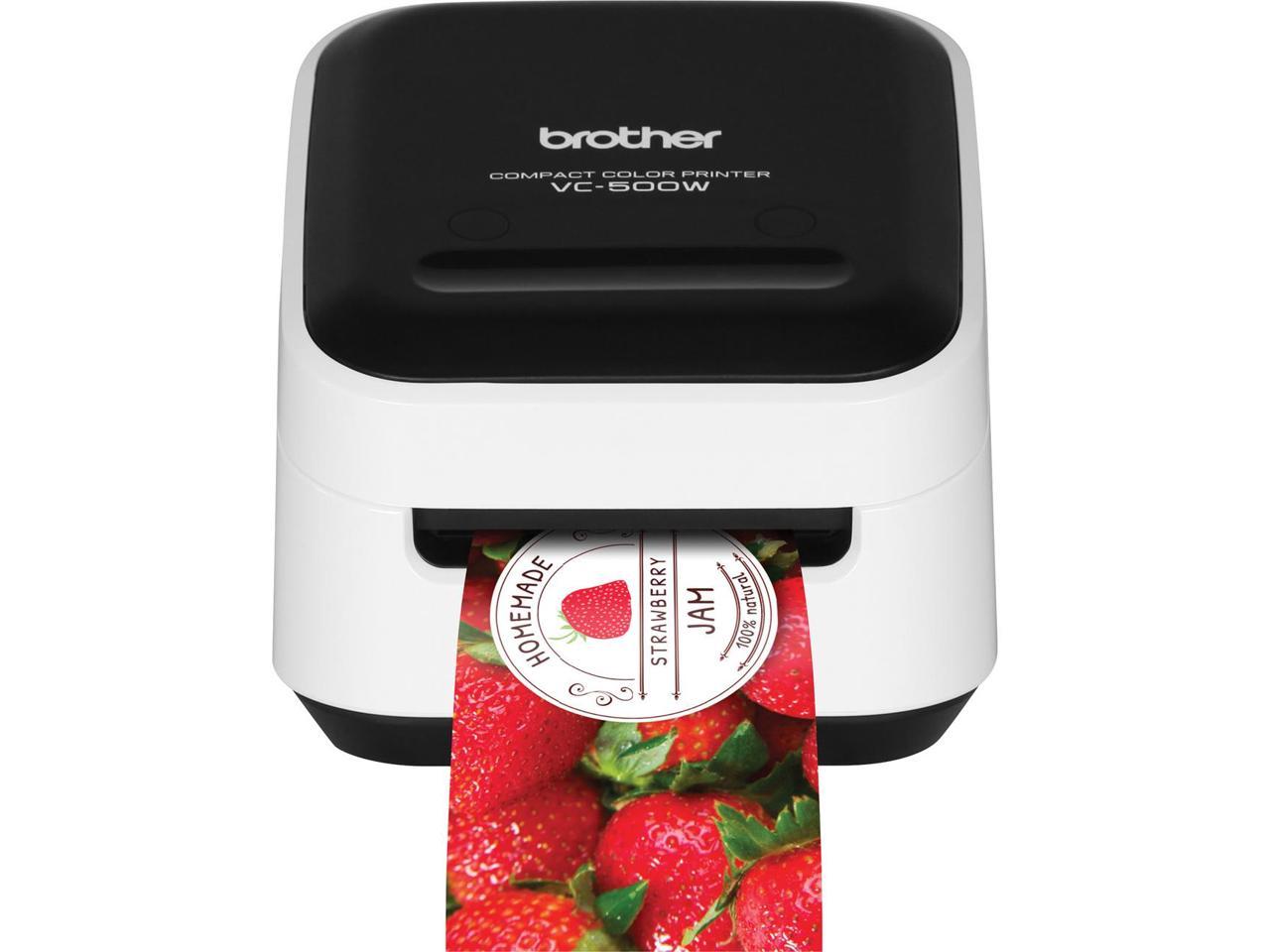 BROTHER INTERNATIONAL CORPORAT VC-500W BROTHER VC-500W VERSATILE COMPACT COLOR LABEL & PHOTO PRINTER W/ WIRELESS NETWO