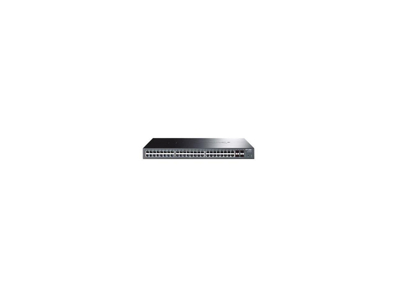 Tp-Link Jetstream 48-Port Gigabit Smart Poe+ Switch With 4 Sfp Slots