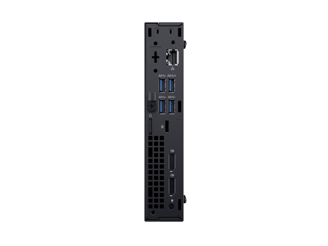 Dell OptiPlex 7060 (W75N1) Micro Desktop Intel Core i5-8500T 4 GB DDR4 500 GB HDD Windows 10 Pro