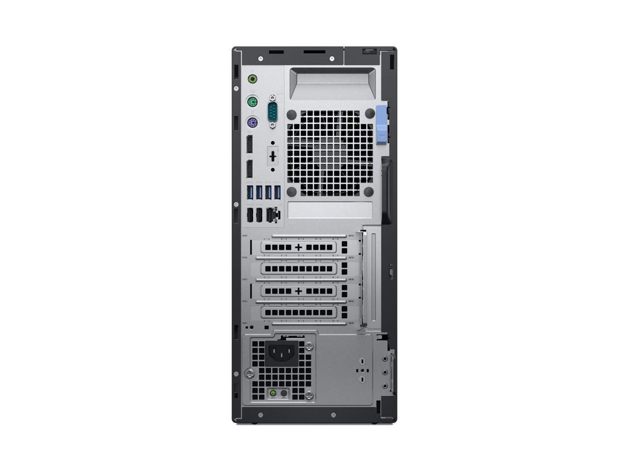 Dell OptiPlex 7060 Desktop Computer GH6JJ - Core i7 i7-8700 - 8 GB RAM - 500 GB HDD - Mini-tower - Windows 10 Pro 64-bit - AMD Radeon RX 550 4 GB - DVD-Writer - English Keyboard