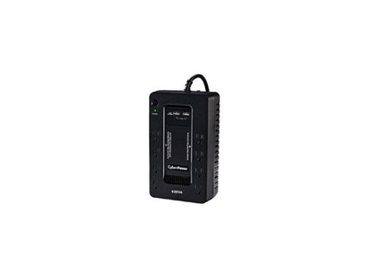CyberPower ST625U Standby UPS System, 625 VA / 360 Watts, 8 Outlets, 2 USB Charging Ports, Compact
