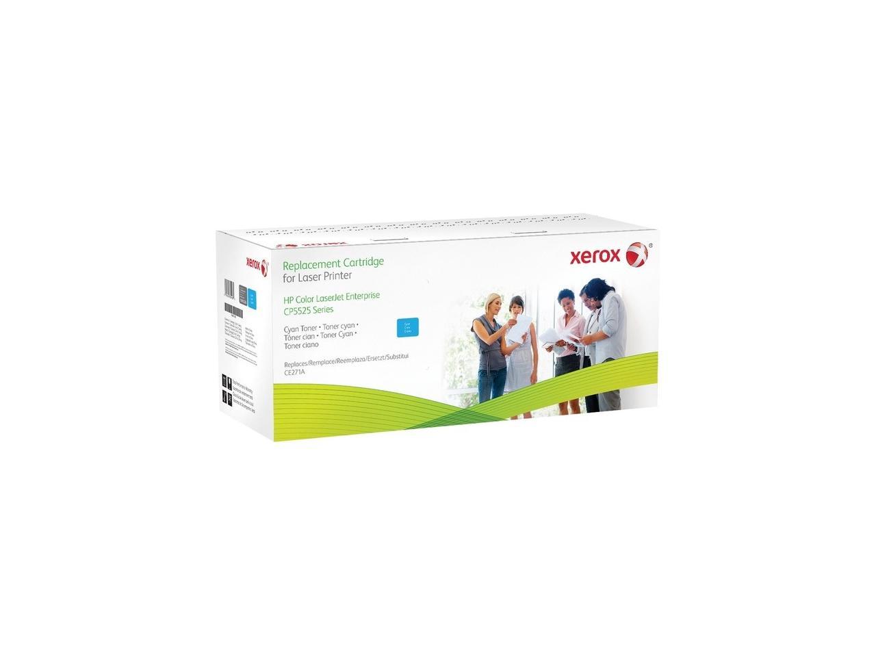 Xerox Replacements 106R02266 Toner Cartridge (OEM# HP CE271A) 15,000 Page Yield; Cyan