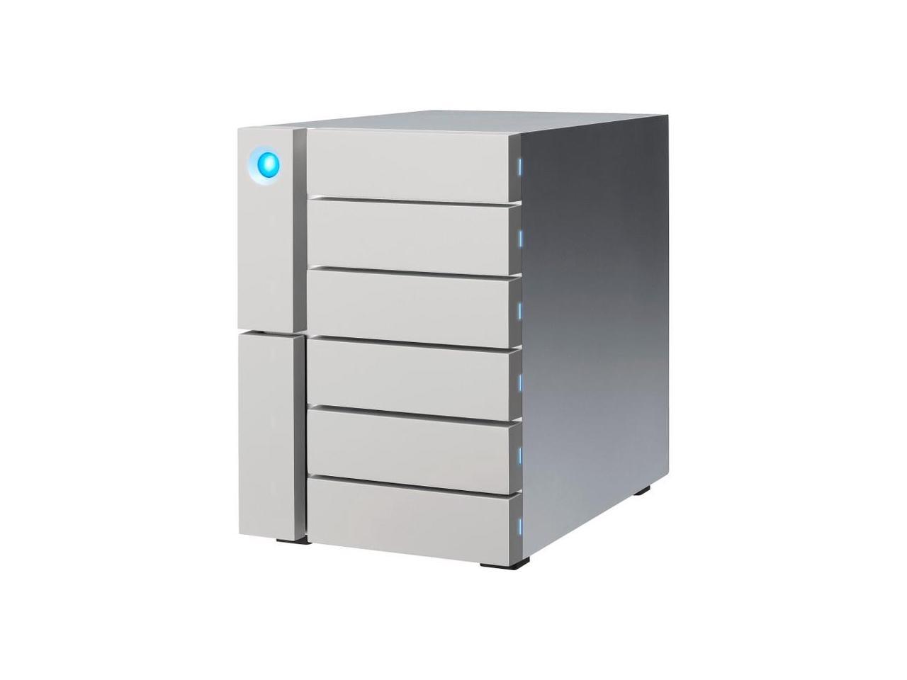 LaCie 6big 48TB (6 x 8TB) 6-Bay Thunderbolt 3 RAID Array (STFK48000400)