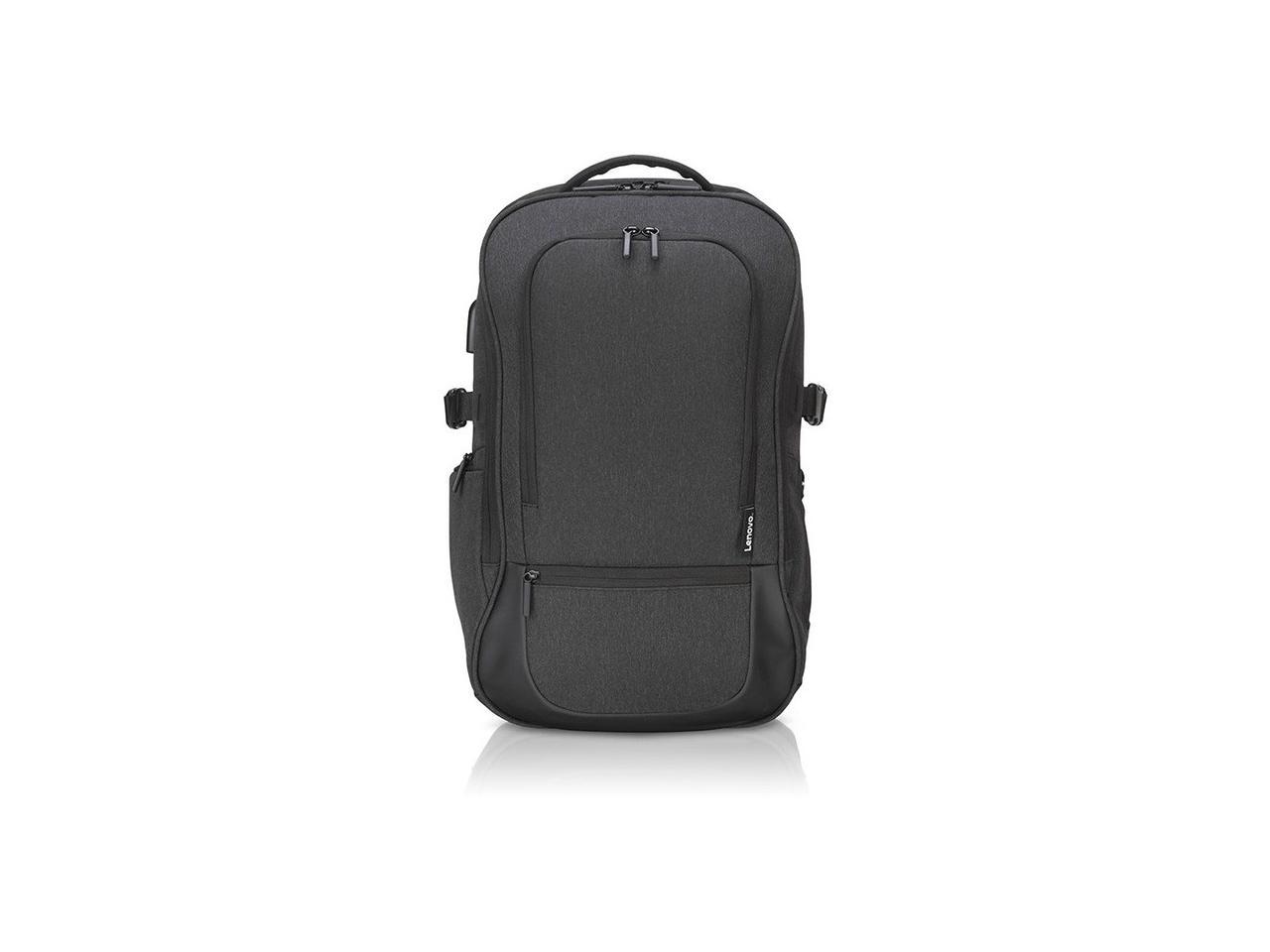 Lenovo Passage Carrying Case (Backpack) for 17" Notebook - Charcoal - Stain Resistant, Weather -