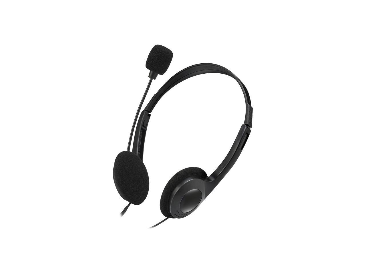 STEREO HEADSET W/ MICROPHONE