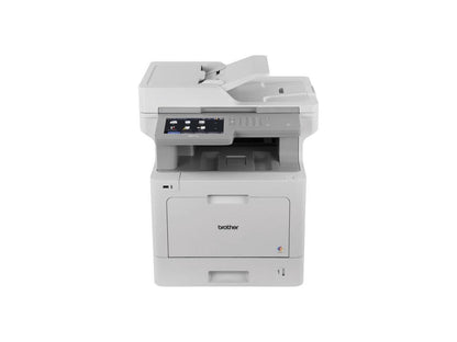 Brother Business Color Laser All-in-One MFC-L9570CDW - Duplex Printing - Wireless LAN - Copier/Fax/Printer/Scanner - 33 ppm Mono/33 ppm Color - 2400 x 600 dpi Print - 7" LCD Touchscreen - Gigabit