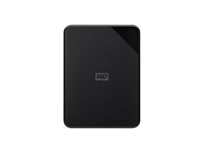WD Elements SE WDBEPK0010BBK-WESN 1 TB Hard Drive - External - Portable
