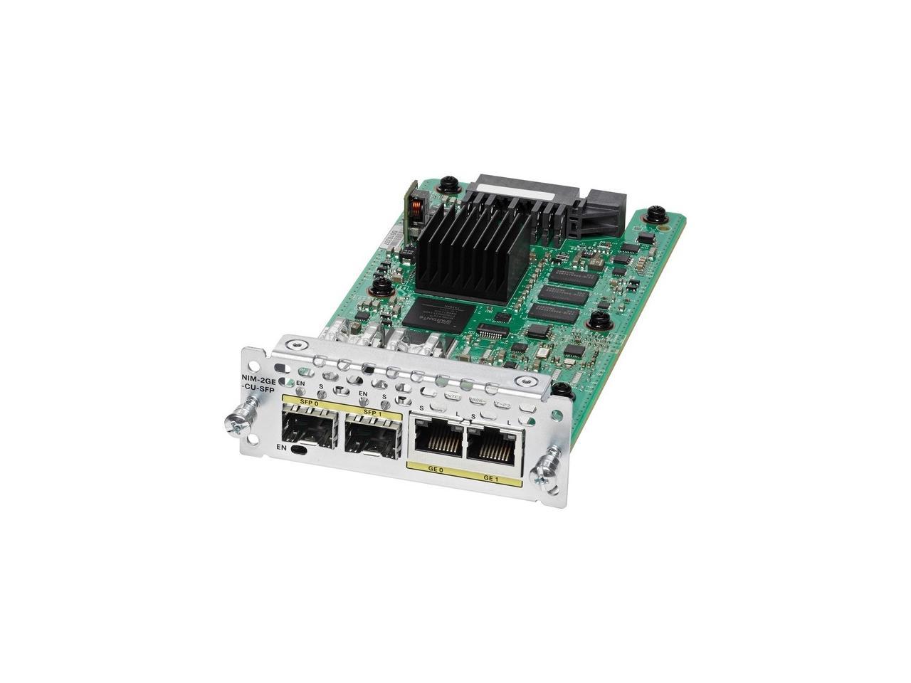 Cisco 2-Port Gigabit Ethernet WAN Network Interface Module