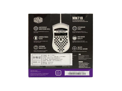 Cooler Master MasterMouse MM710 Gaming Mouse MM710WWOL1