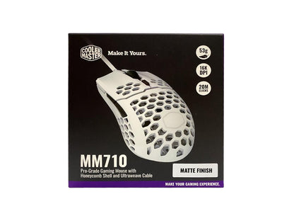 Cooler Master MasterMouse MM710 Gaming Mouse MM710WWOL1