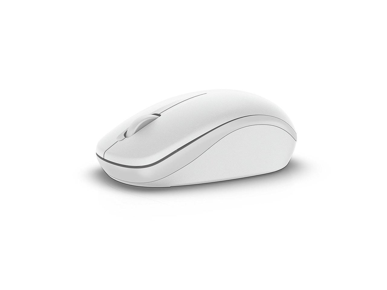 DELL WM126 N8YXC White 3 Buttons Optical 1000 dpi Wireless Mouse