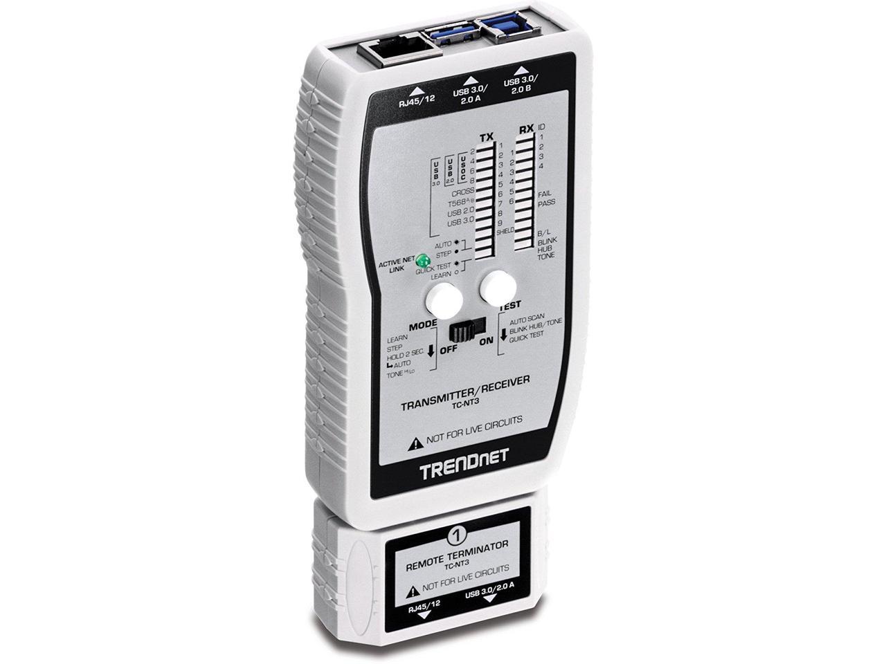 TRENDnet TC-NT2 VDV & USB Cable Tester