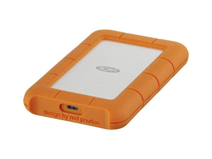 LaCie Rugged USB-C and USB 3.0 2TB Portable Hard Drive - STFR2000800