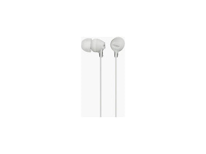 Sony Fashion Color EX Series Earbuds - Stereo - Mini-phone - Wired - White