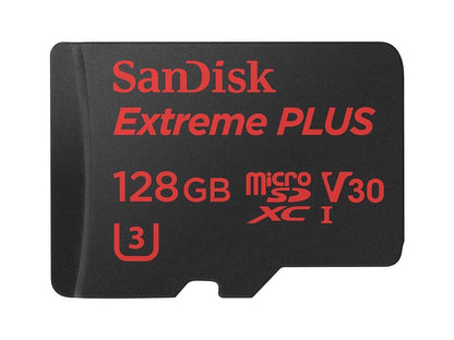 SanDisk Extreme Pro 128GB microSDXC Class 10 UHS-II U-3 Card w/USB 3.0 Reader