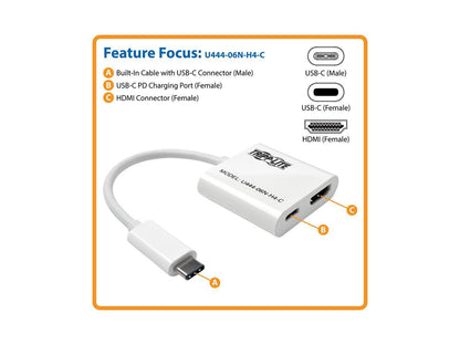 Tripp Lite U444-06N-H4-C USB Display Adapters