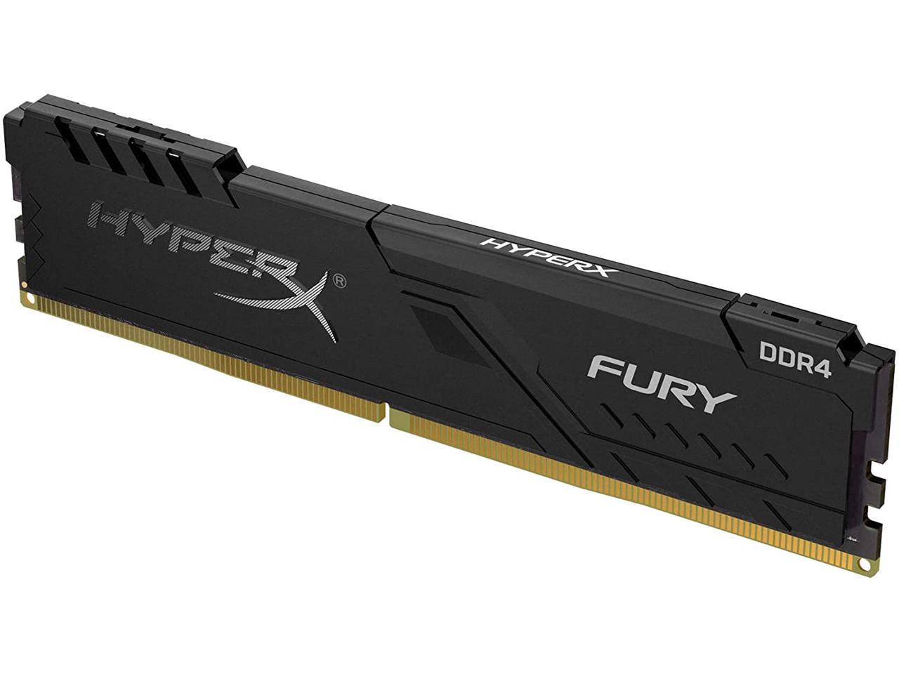 HyperX FURY 8GB 288-Pin DDR4 SDRAM DDR4 2666 (PC4 21300) Desktop Memory Model HX426C16FB3/8