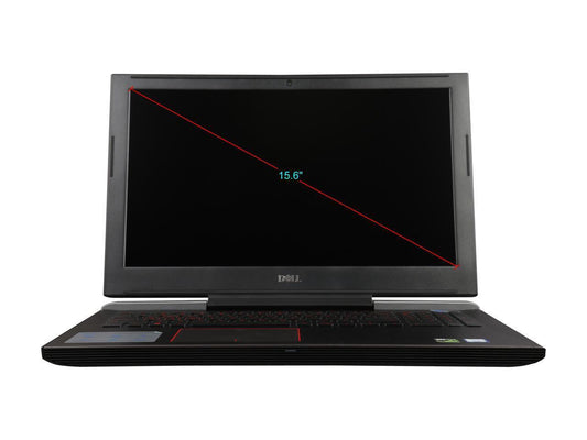 Dell Inspiron 7000 15.6" 4K UHD Matte Display Gaming Laptop | Intel i7-7700HQ Quad-Core | 16G DDR4 RAM | 512GB SSD+1TB HDD | NVIDIA GTX 1060 6GB GDDR5| Backlit Keyboard | Windows 10 home