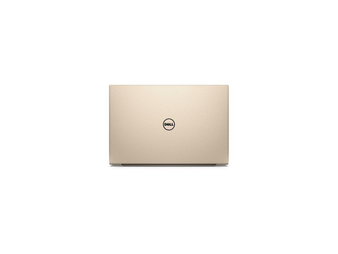 Dell XPS 13.3" Business QHD 3200 x 1800 InfinityEdge IPS Touchscreen Laptop | Intel Core i7-7500U | 8GB LPDDR3 | 256GB M.2 SSD | Backlit keyboard | Thunderbolt 3 | Win10 | Gold