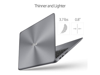 Newest Asus VivoBook Thin & Lightweight Laptop (16G DDR4/128G SSD+1TB HDD)|15.6" Full HD(1920x1080) WideView display| AMD Quad Core A12-9720P Processor| Wi-Fi |Fingerprint Reader|Windows 10 in S Mode