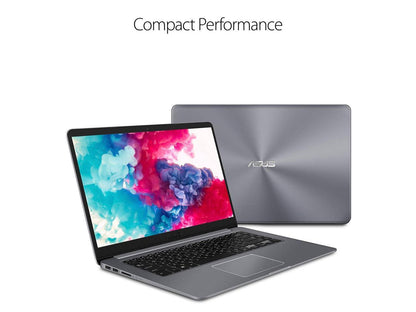 Newest Asus VivoBook Thin & Lightweight Laptop (8G DDR4/128G SSD+1TB HDD)|15.6" Full HD(1920x1080) WideView display| AMD Quad Core A12-9720P Processor| Wi-Fi |Fingerprint Reader|Windows 10 in S Mode