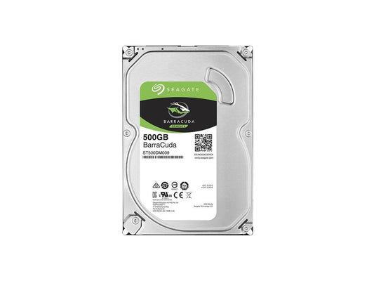 Seagate BarraCuda ST500DM009-25PK 500GB 7200 RPM 16MB Cache SATA 6.0Gb/s 3.5" Hard Drive, 25-Pack