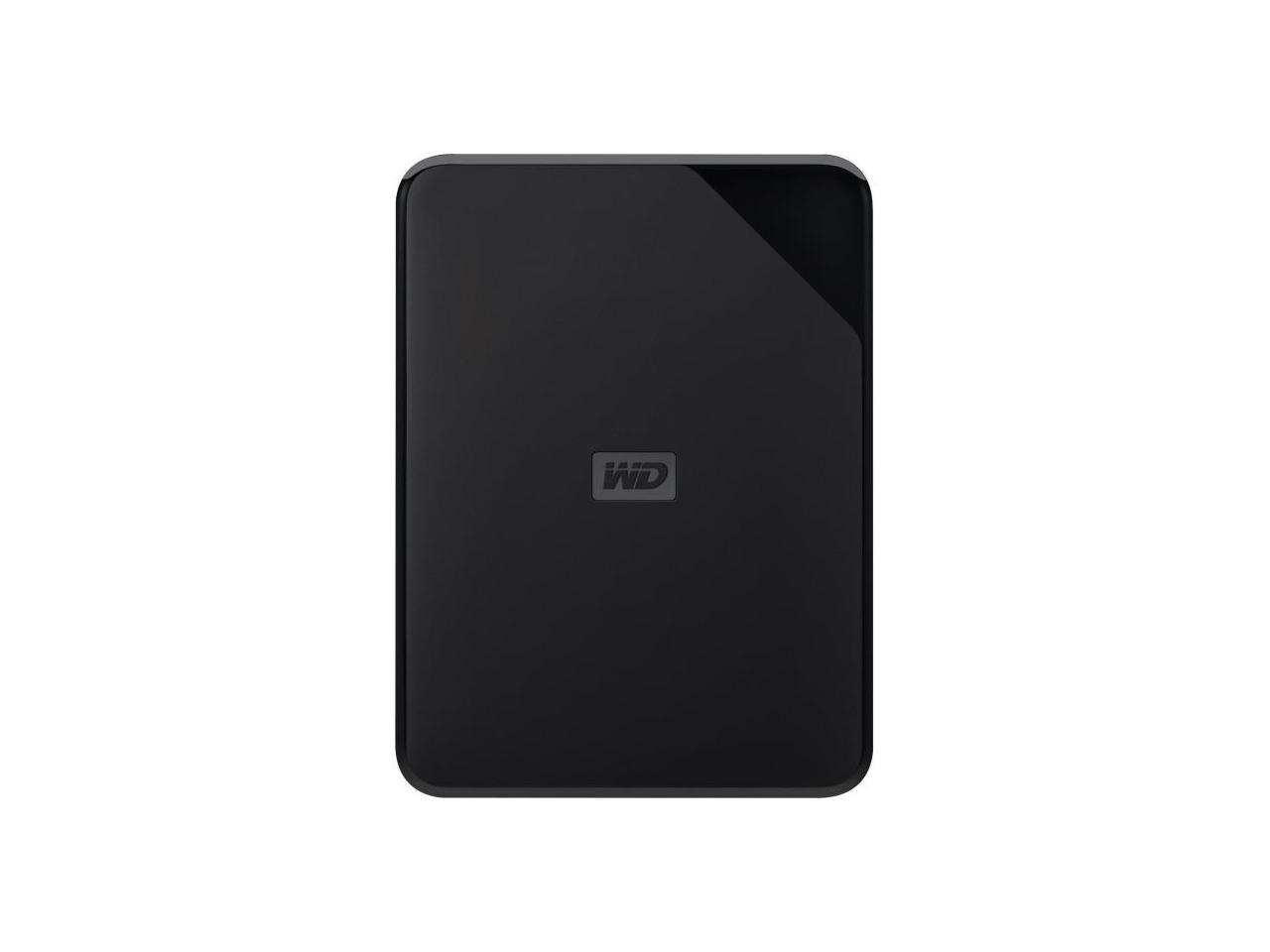 WD Elements SE WDBEPK0010BBK-WESN 1 TB Hard Drive - External - Portable
