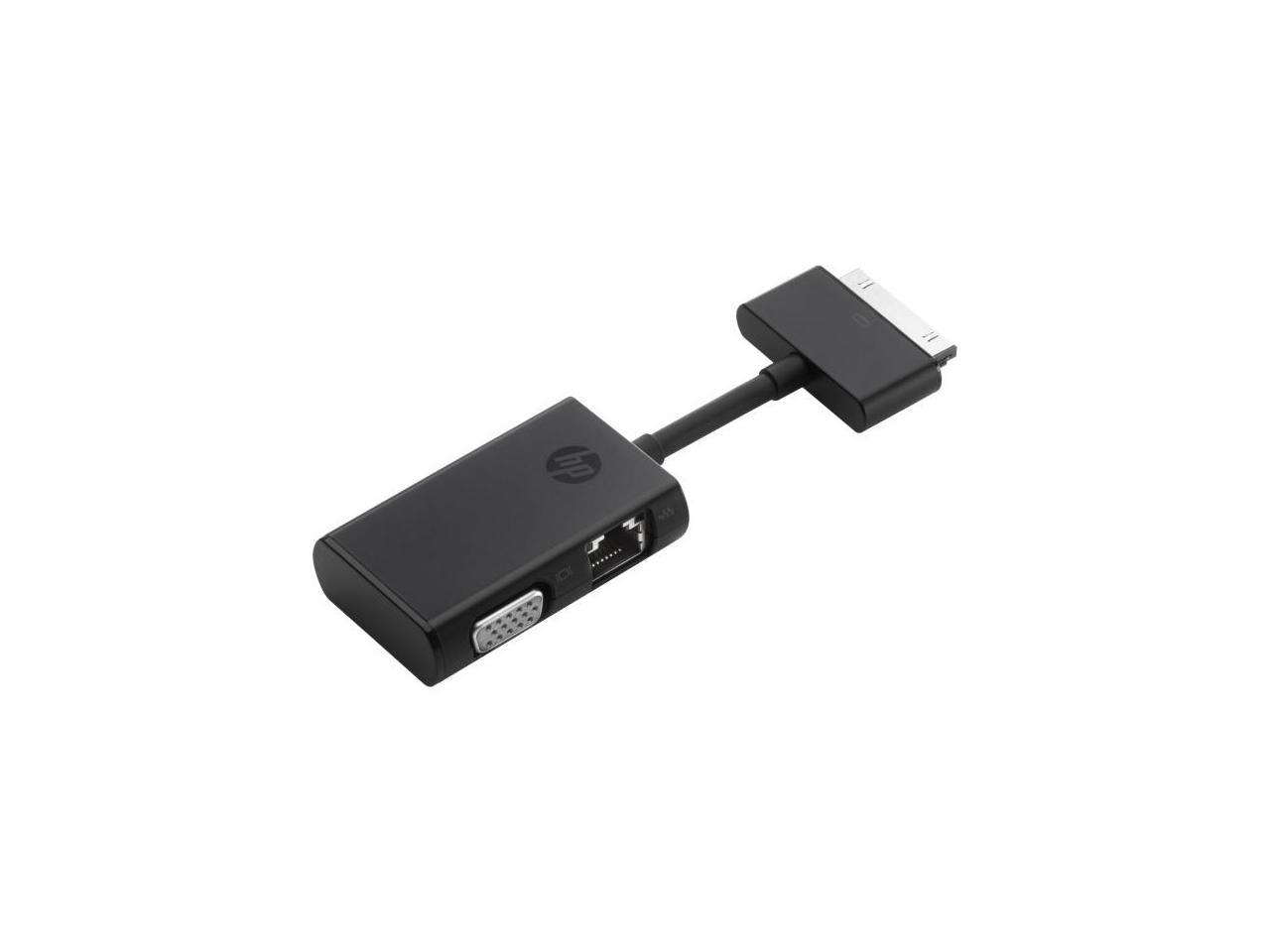 Side Dock Rj45 Vga Adapter