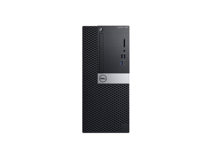 Dell OptiPlex 7060 Desktop Computer GH6JJ - Core i7 i7-8700 - 8 GB RAM - 500 GB HDD - Mini-tower - Windows 10 Pro 64-bit - AMD Radeon RX 550 4 GB - DVD-Writer - English Keyboard