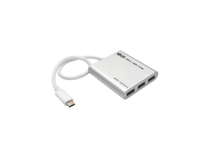 Tripp Lite 4-Port Portable USB 3.1 Gen 1 USB Type-C USB-C Hub Tablet Laptop (U460-004-4A)