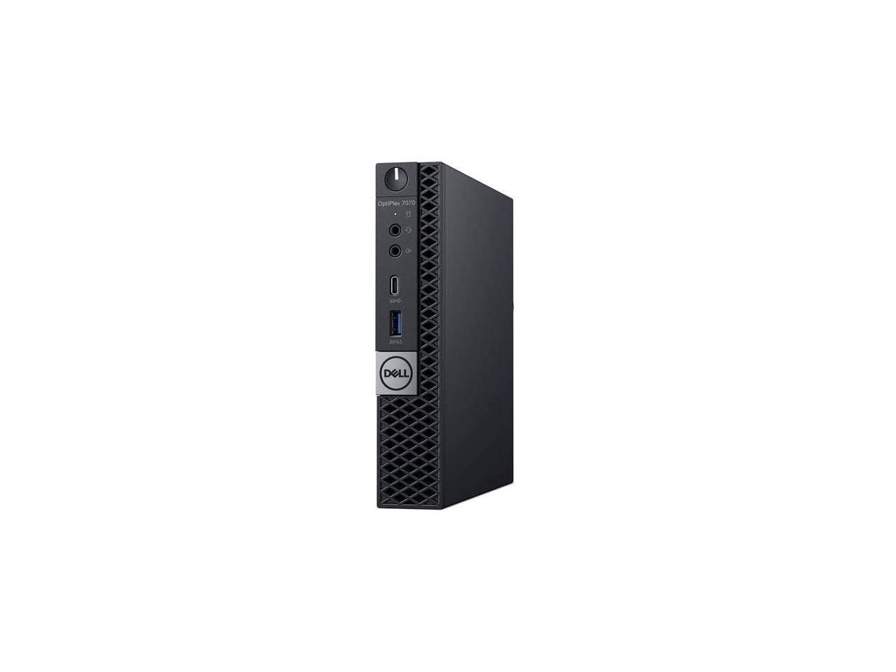 Dell Optiplex 7070 Micro (MFF) PC Intel Core i5-9500T up to 3.70 GHz, 16GB DDR4, M.2 256GB PCIe NVMe, Dual-b and 2x2 802.11ac WiFi with MU -MIMO + Bluetooth 5, Windows 10 Professional - OEM