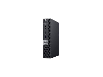 Dell Optiplex 7070 Micro (MFF) PC Intel Core i5-9500T up to 3.70 GHz, 16GB DDR4, M.2 256GB PCIe NVMe, Dual-b and 2x2 802.11ac WiFi with MU -MIMO + Bluetooth 5, Windows 10 Professional - OEM