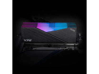 XPG LANCER DDR5 RGB 5200MHz 32GB (2x16GB) CL38-38-38 UDIMM 288-Pins Desktop SDRAM Memory RAM Kit (AX5U5200C3816G-DCLARBK)