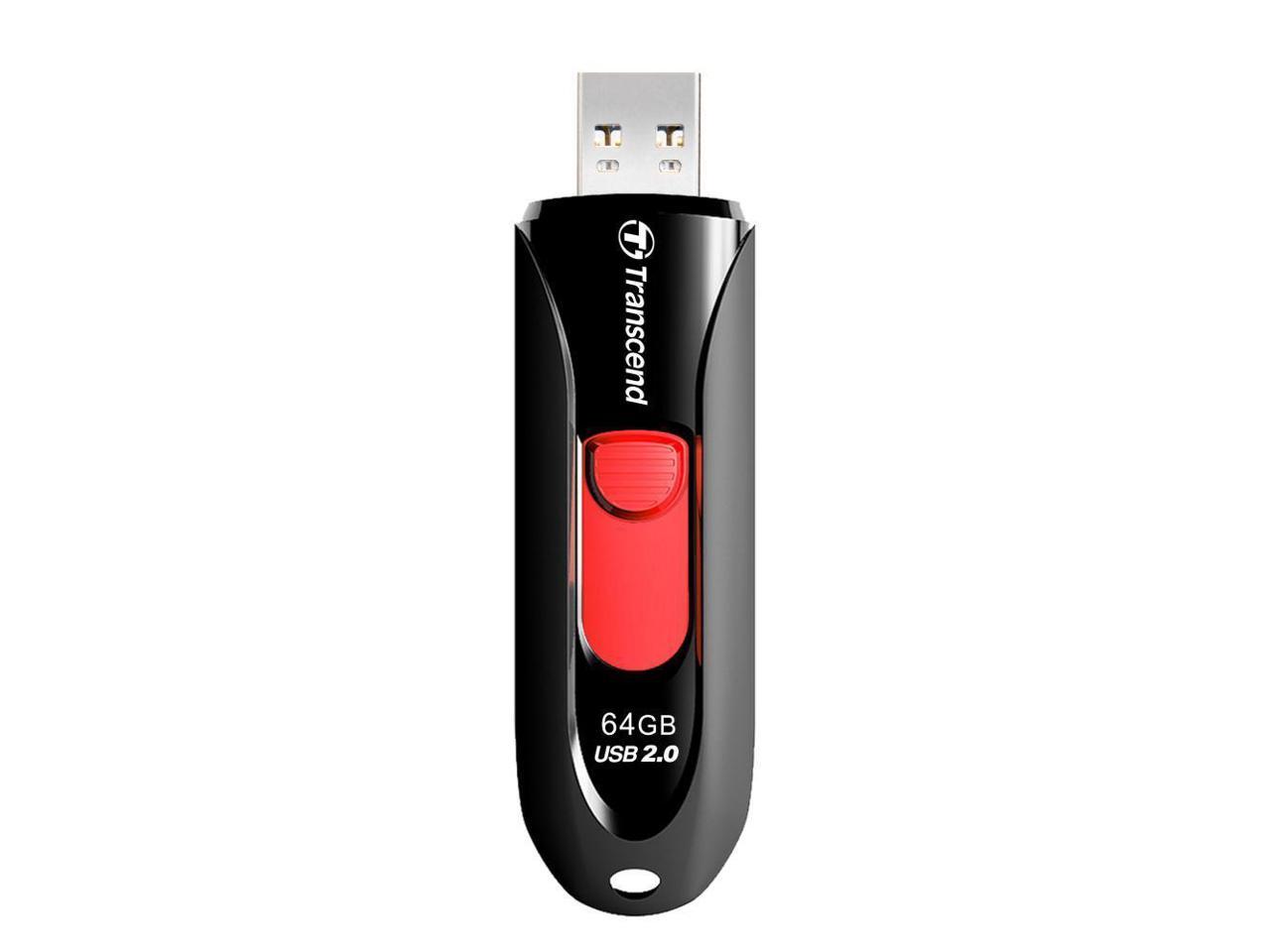 Transcend JetFlash 590 64GB USB 2.0 Flash Drive Model TS64GJF590K
