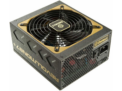 Enermax Revolution87+ 80 Plus Gold 1000W, Semi Modular, Multi Rail, Power Supply, ERV1000EWT-G