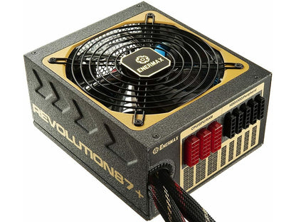 Enermax Revolution87+ 80 Plus Gold 1000W, Semi Modular, Multi Rail, Power Supply, ERV1000EWT-G