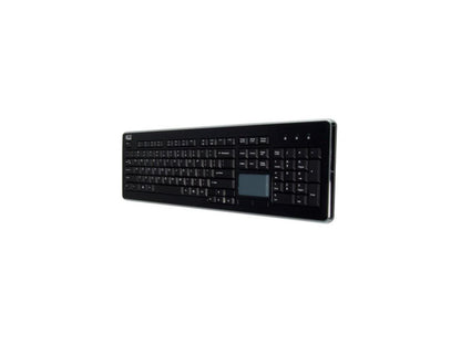 Adesso Wireless SlimTouch Desktop Touchpad Keyboard