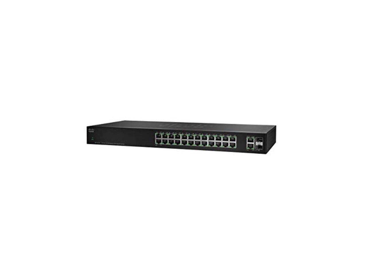 CISCO SF112-24-NA 24 Ports - Unmanaged - Rack-mountable Switch