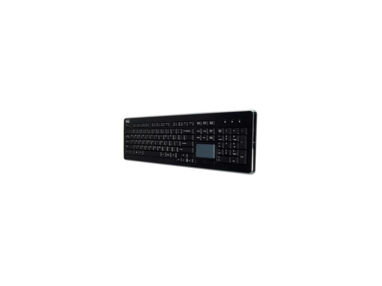 Adesso AKB-440UB SlimTouch USB full size touchpad keyboard