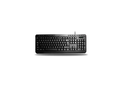 Adesso Multimedia Desktop 104-Key USB Keyboard for Windows One-Touch Controls (AKB-132UB)