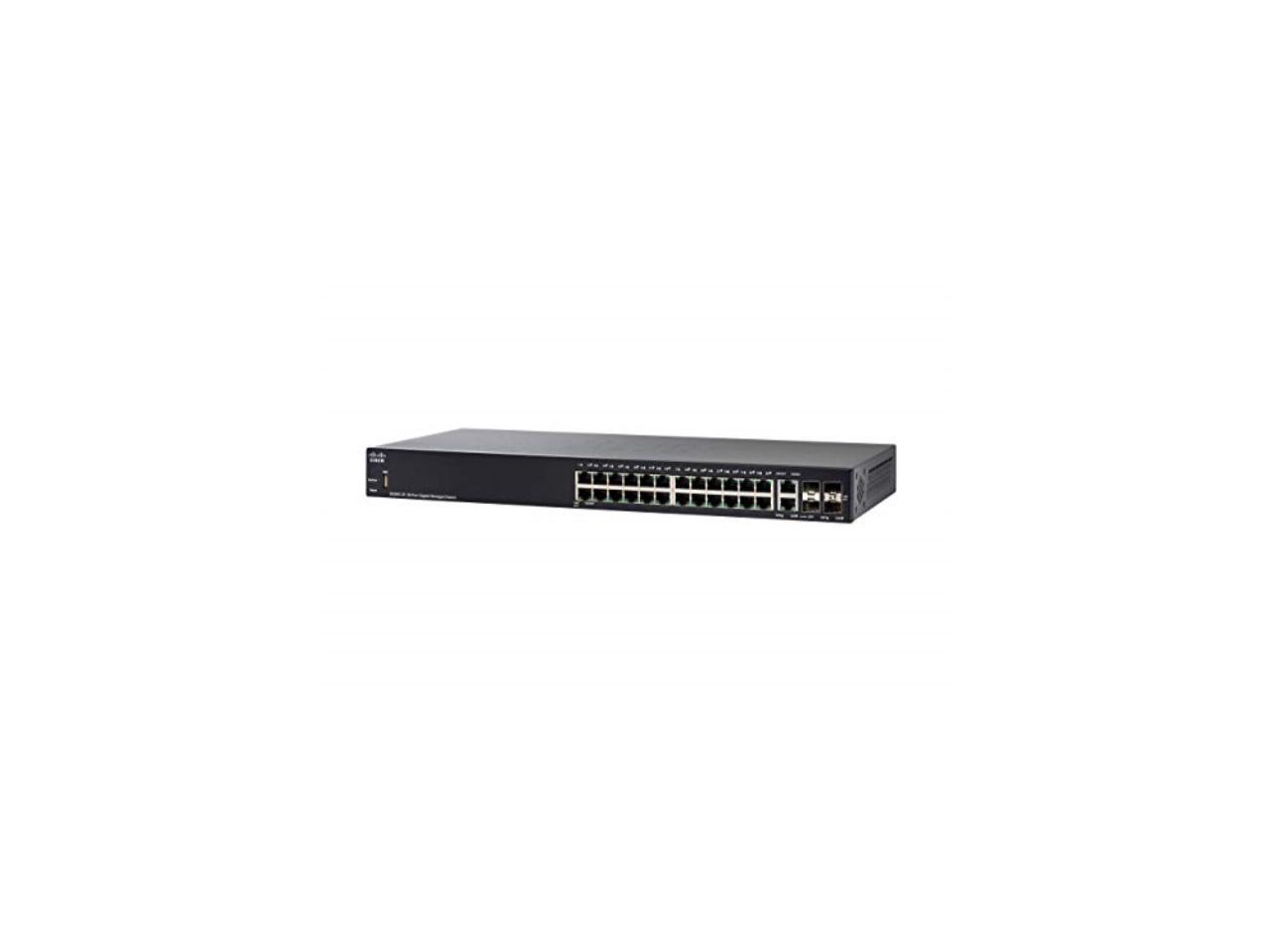 CISCO SYSTEMS SG350-28-K9-NA SG350-28 28-port GB Mgd Swtch